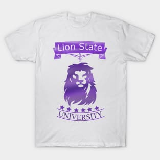 Lion State University Campus and College T-Shirt